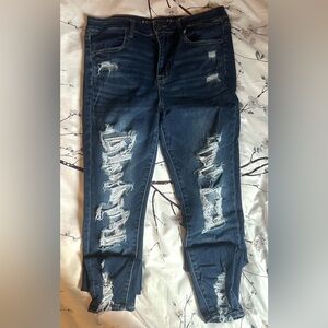 American Eagle Blue Ne(x)t Level Skinny Jeans